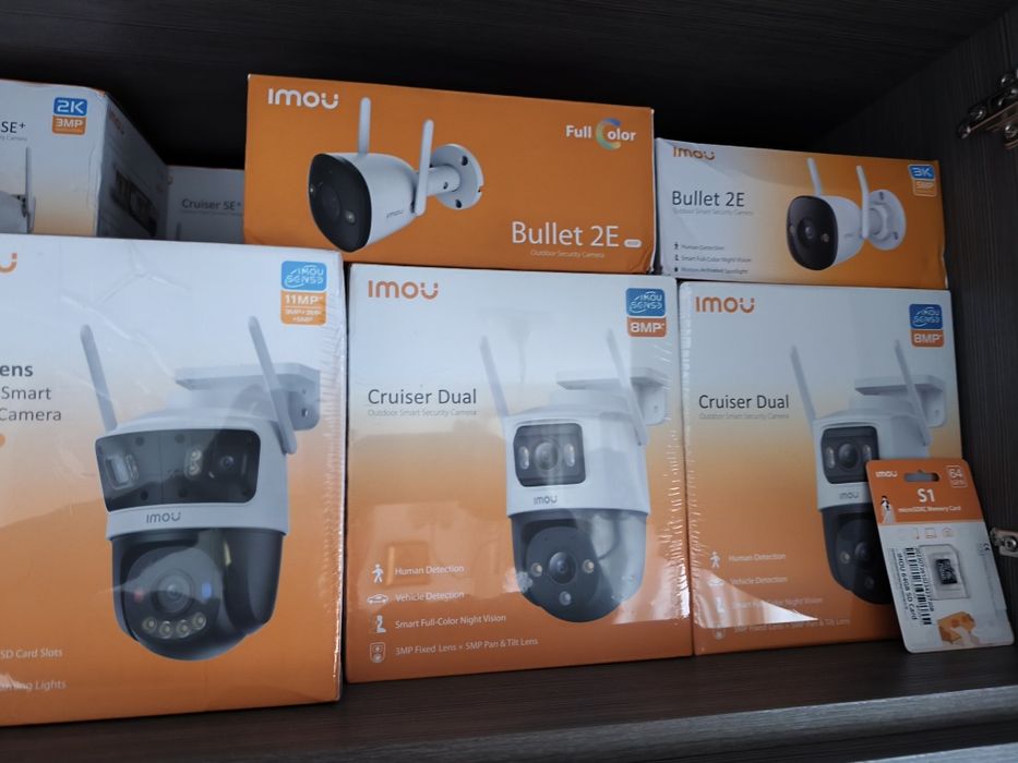 WiFi відеокамера IMOU від 3 до 11 Мп