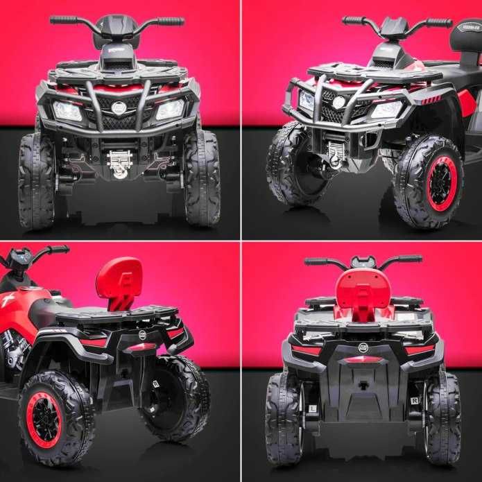 Duży QUAD 24V dla dzieci do 60kg 10km/h auto samochód elektryczny