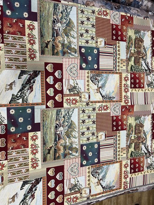 Гобелен зимова казка, вінтаж 136х141