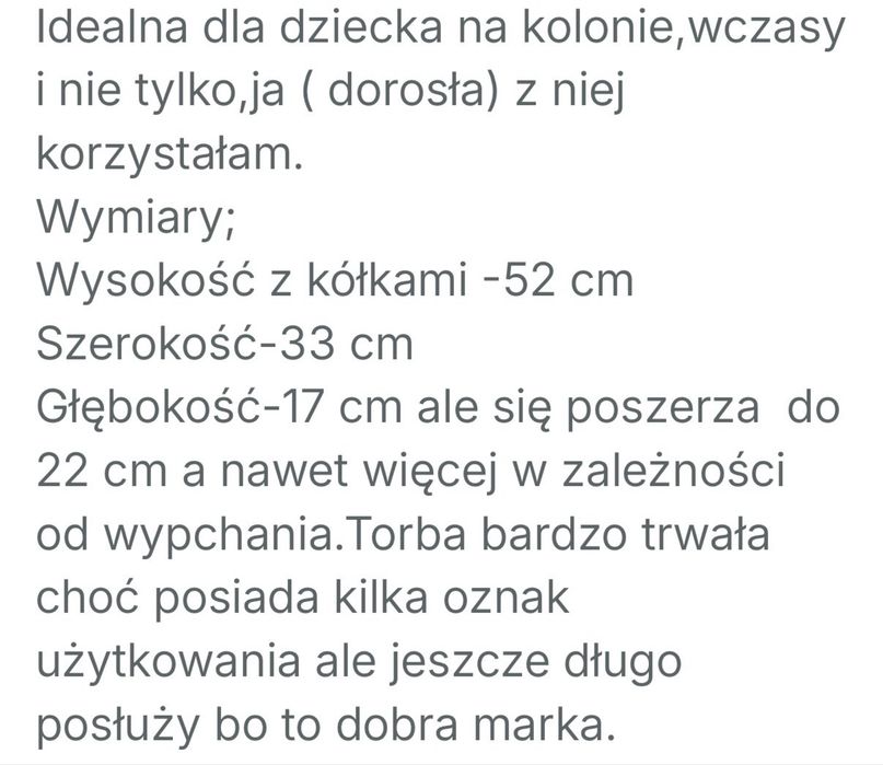 Totba bagaz podręczny