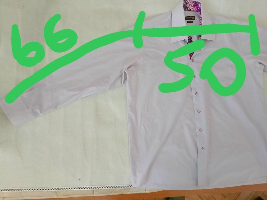Caretta fashion XXL slim fit чоловіча сорочка