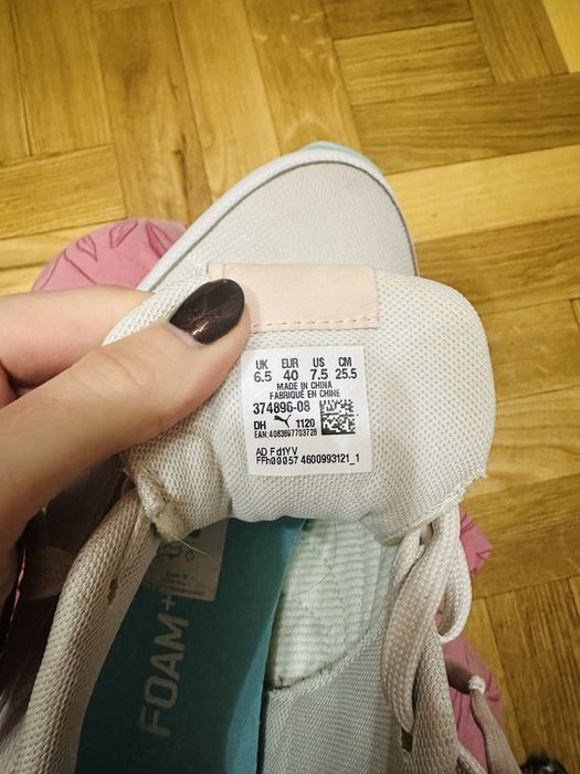 Кросівки Puma одягалися 3 рази 40 розмір