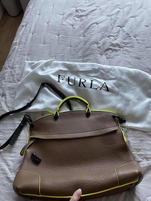 Torebka Furla  bezowa idealna