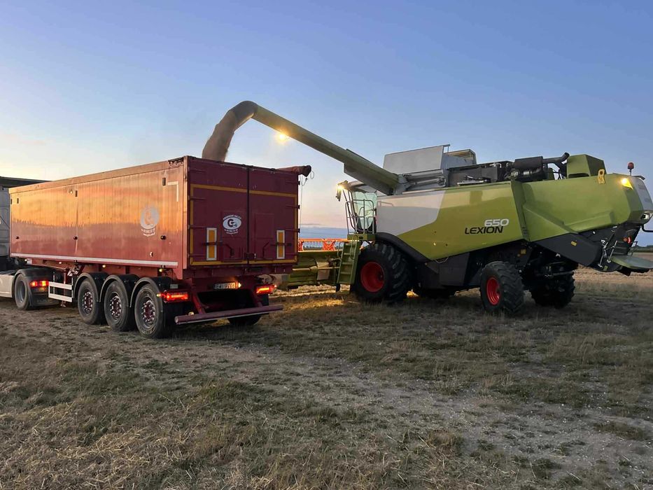 CLAAS LEXION 650 heder VARIO 680 nowy typ + wózek +KOSY hydr do rzepaku Brutto