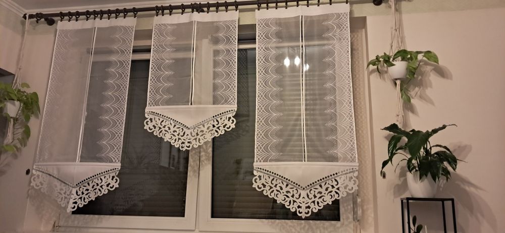 Zestaw panelowych firanek