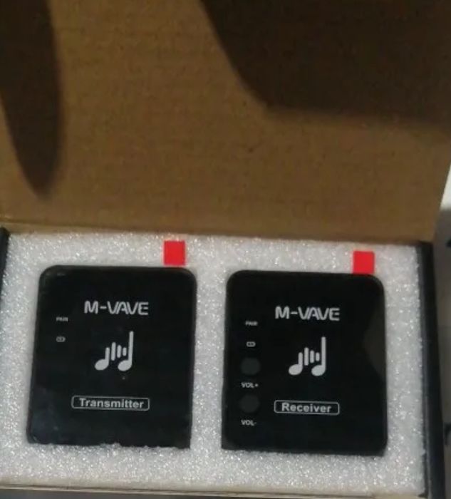 Monitor fone de ouvido / transmissor de guitarra sem fio + in ears KZ63824735549443124