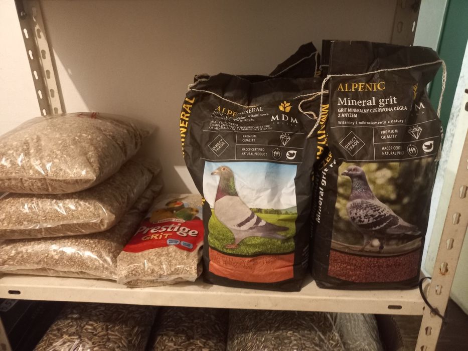 Grit dla gołebi ..