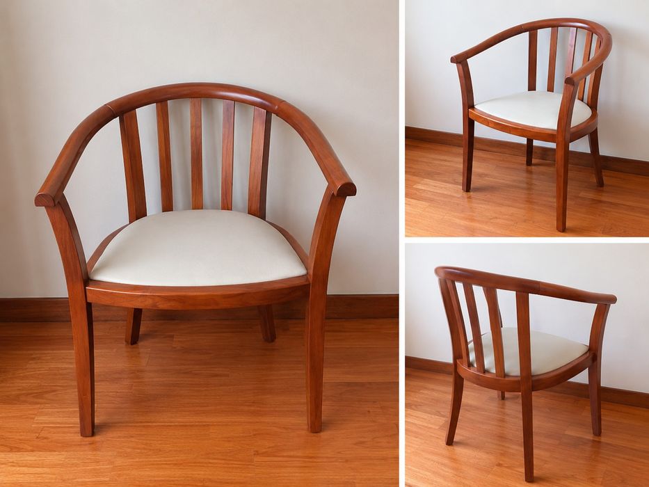 Quarto Completo Casal em Madeira Cerejeira