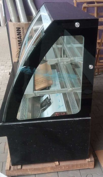 Witryna chłodnicza cukiernicza na ciasto, jedzenie, Nowa Wysyłka Duża