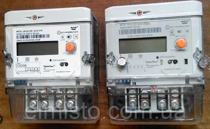 Счетчик MTX1A10.DF.2L0-P4 MTX1A10.DF.2L0-PD4   Teletec бу