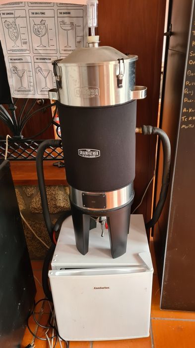 Sistema completo de produção cerveja e armazenamento