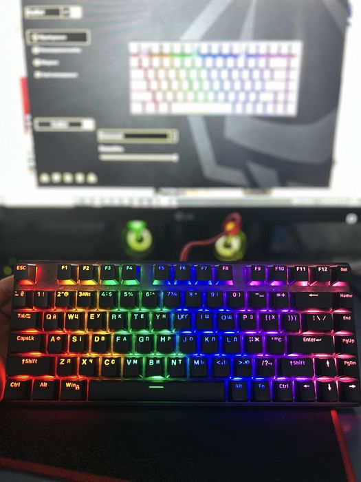 Клавіатура HATOR ICEFALL MECHA 75 RAINBOW
