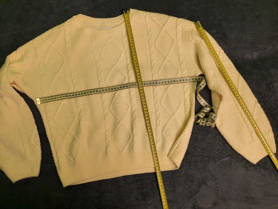 sweterek żółty Sinsay