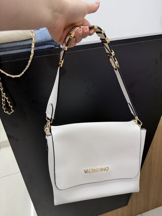 Сумка біла Valentino