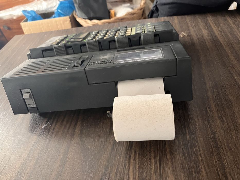 Calculadora de rolo Olivetti