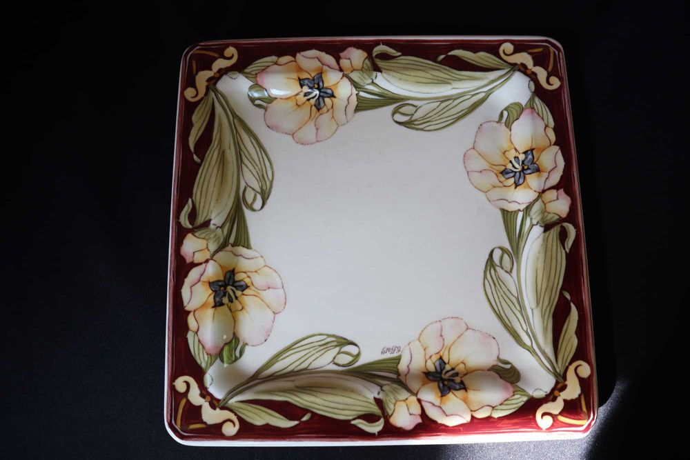 Tiffany Boutique Italy Włoska ceramika talerz sygnowany b052702