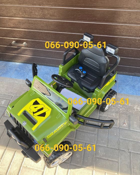 Детский электромобиль Джип Gravity дитячий електромобіль акумуляторі