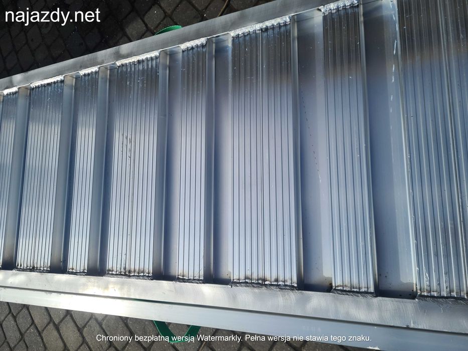 Najazdy Aluminiowe 4m 12 ton Cert. CE/Gwarancja/Dostawa