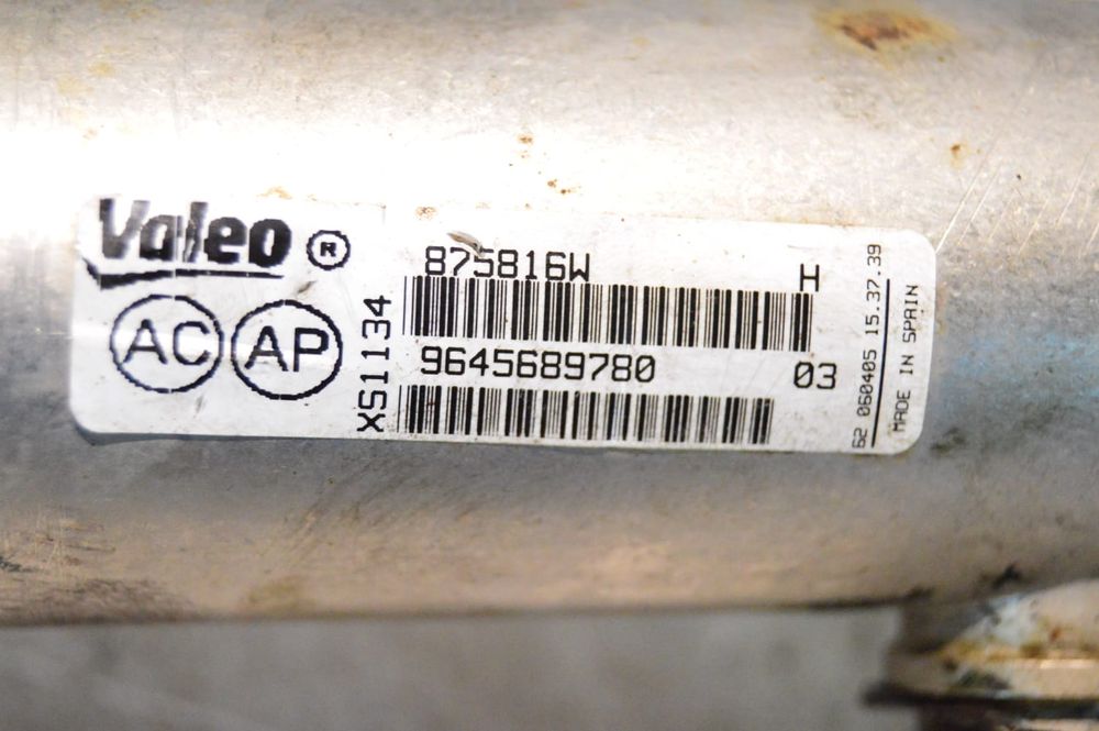 RADIADOR VALVULA EGR GASES VALEO CITROEN PEUGEOT VOLVO 9645689780
