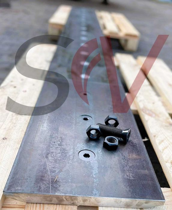 Lemiesz do łyżki, najtwardszy, stal o twardości 500HB