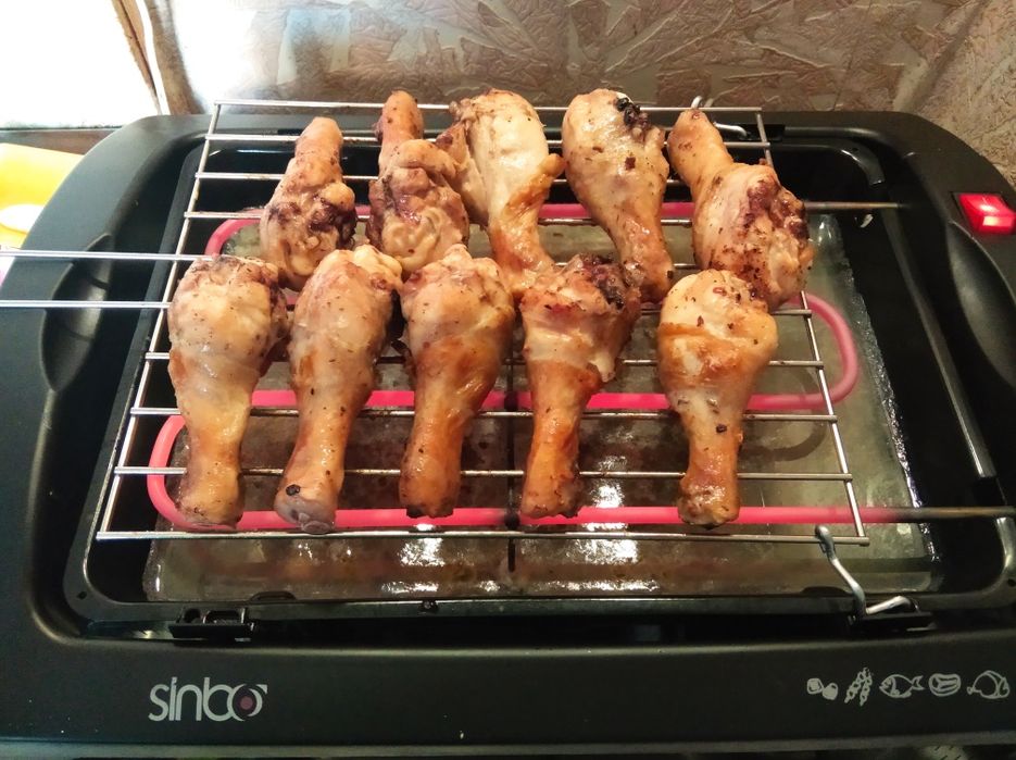 BBQ Гриль Єлектро 2кВт + Поверхня + Решітка