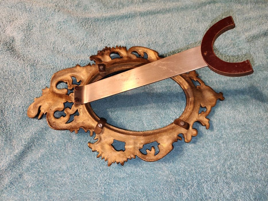 Ramki owalne, mosiężne