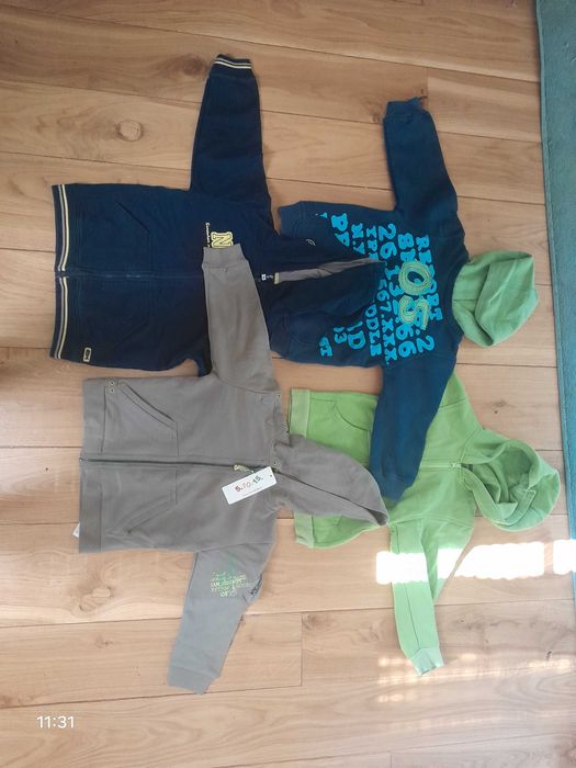 Bluzy 5.10.15 rozmiar 110-116 -  zestaw 4 szt. w tym nowe