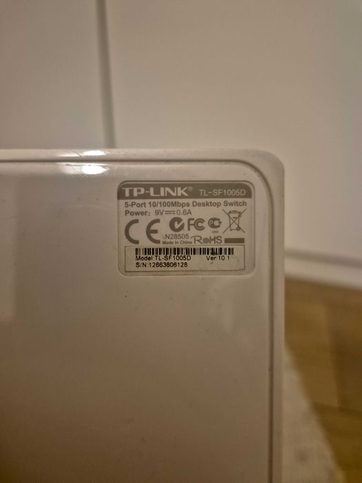 TP-Link 5p TL-SF1005D (5x10/100Mbit)