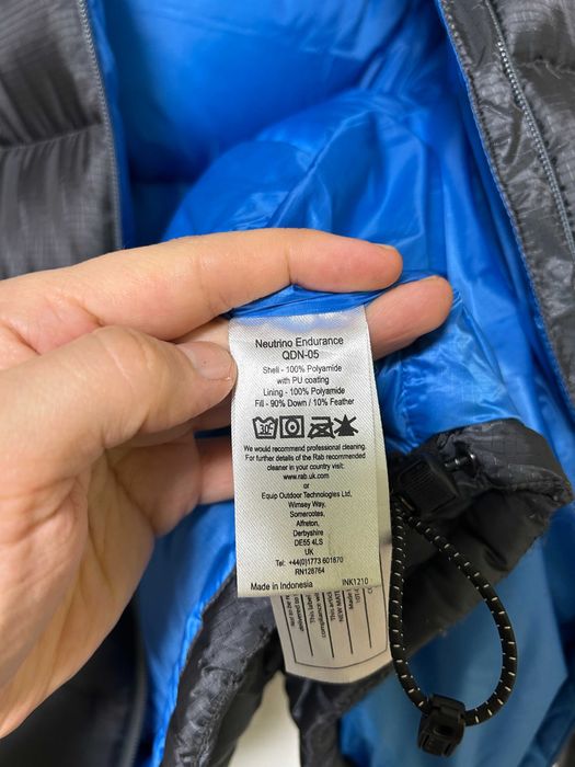 Чоловічий пуховик Rab Neutrino Endurance Down Jacket