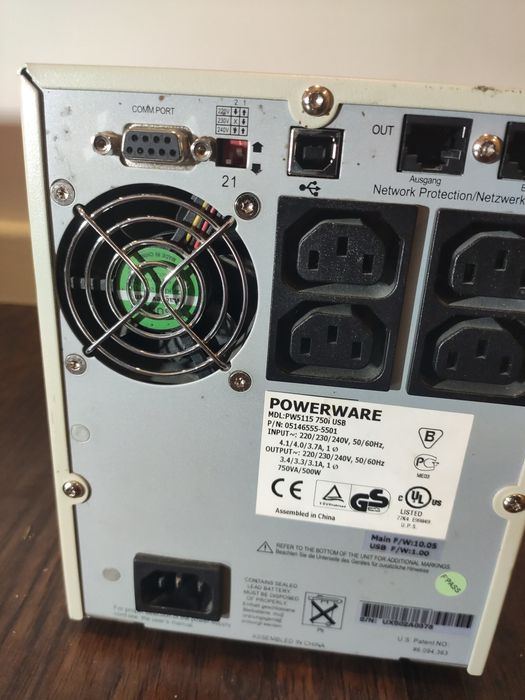 Безперебійник ДБЖ Eaton Powerware PW5115 750i UPS чиста синусоїда