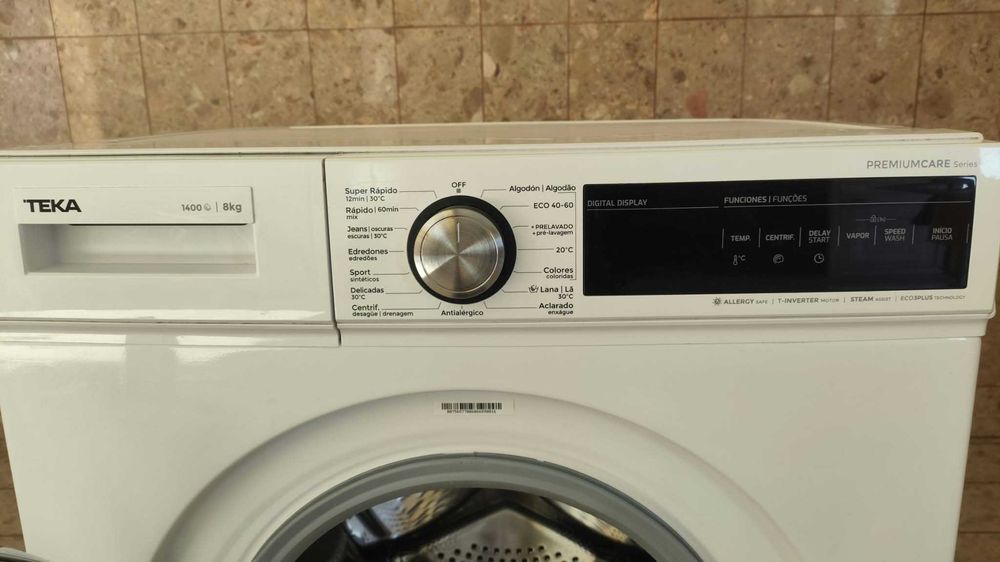 Máquina de lavar roupa Teka 8kg