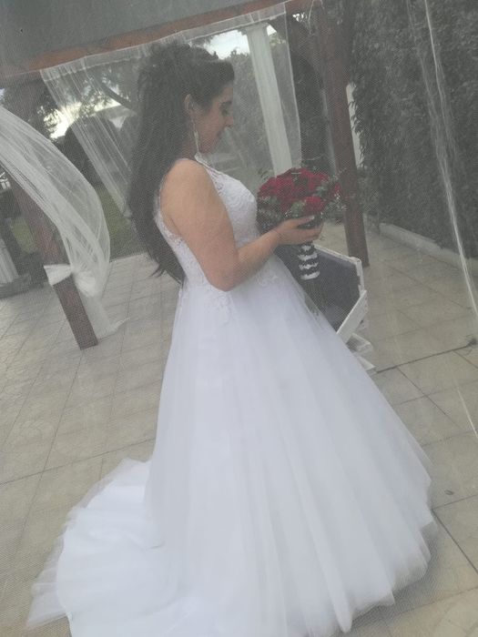 Urgente vendo Vestido de Noiva