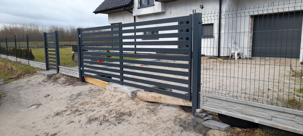 Ogrodzenia panelowe, betonowe, systemowe