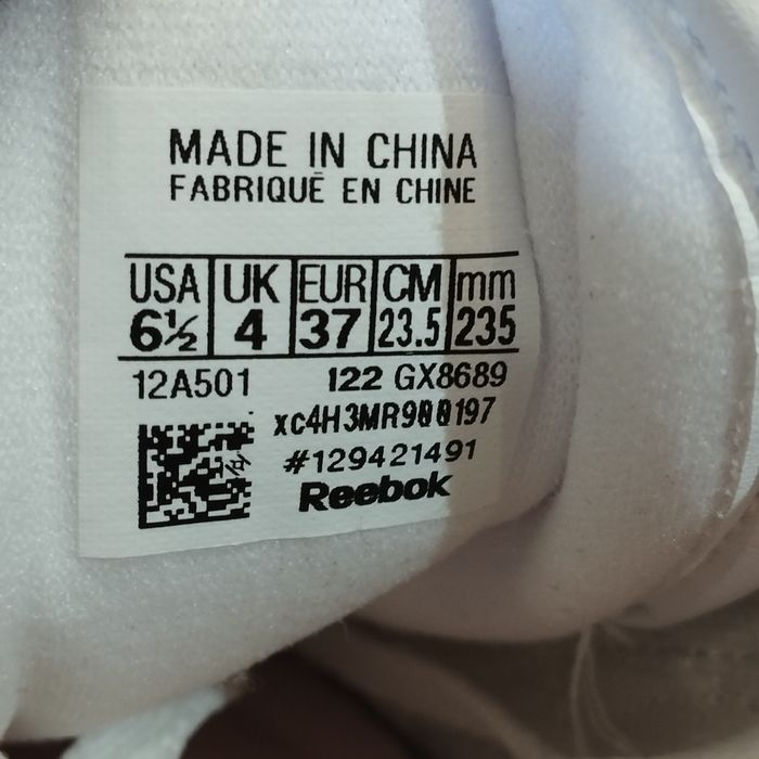 37,38,39,40,41. Кросівки Tsunaina & Reebok Classic Leather “sp”