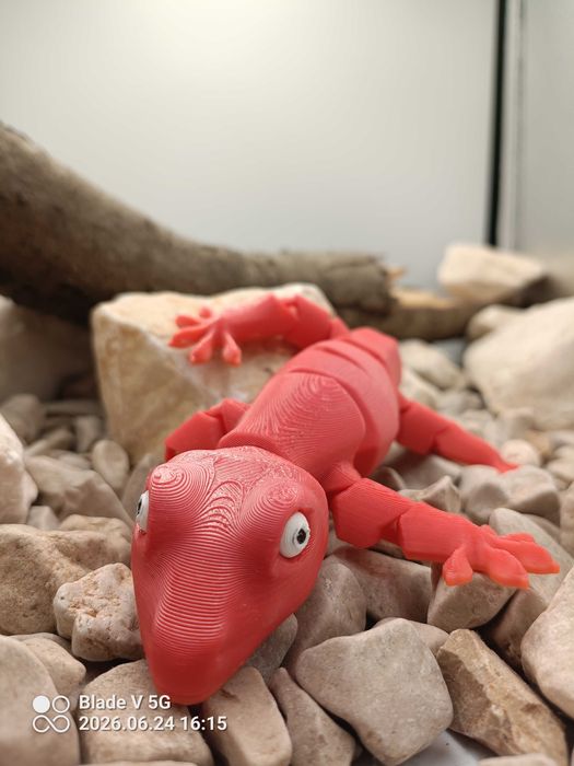 Jaszczurka 3D (ok.20cm).