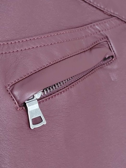 spodnie 7/8 skórka ekologiczna