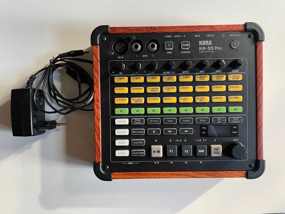 Korg KR55 Pro automat perkusyjny, groovebox, mikser, odtwarzacz