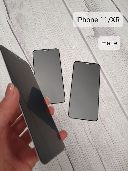 Защитное стекло Антишпион Матовые Айфон Iphone 13 pro Max Захисне скло