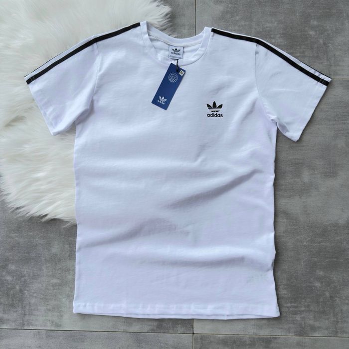 Футболка Adidas Футболка люкс якості Стильна футболка Adidas чоловіча