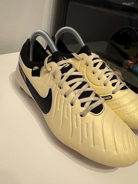 Nike Tiempo Legend 10 Pro FG | Lemon Chiffon / Black | Rozmiar 39