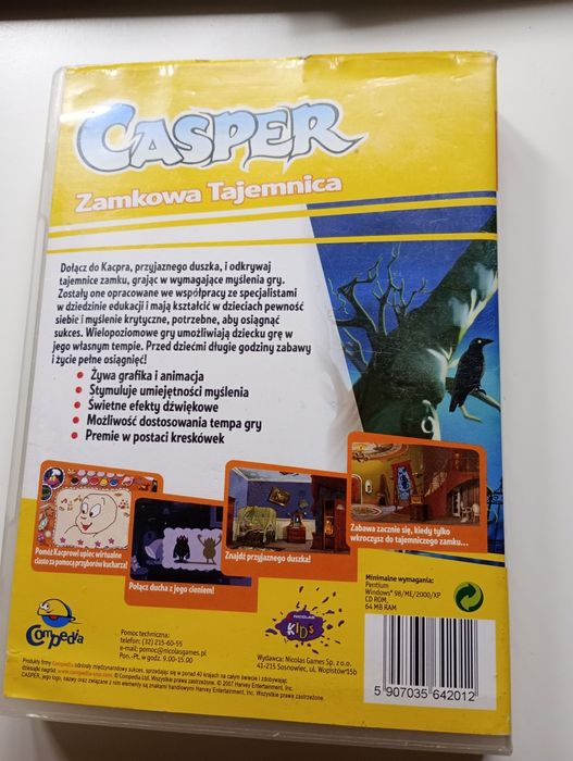 Casper zamkowa tajemnica PC
