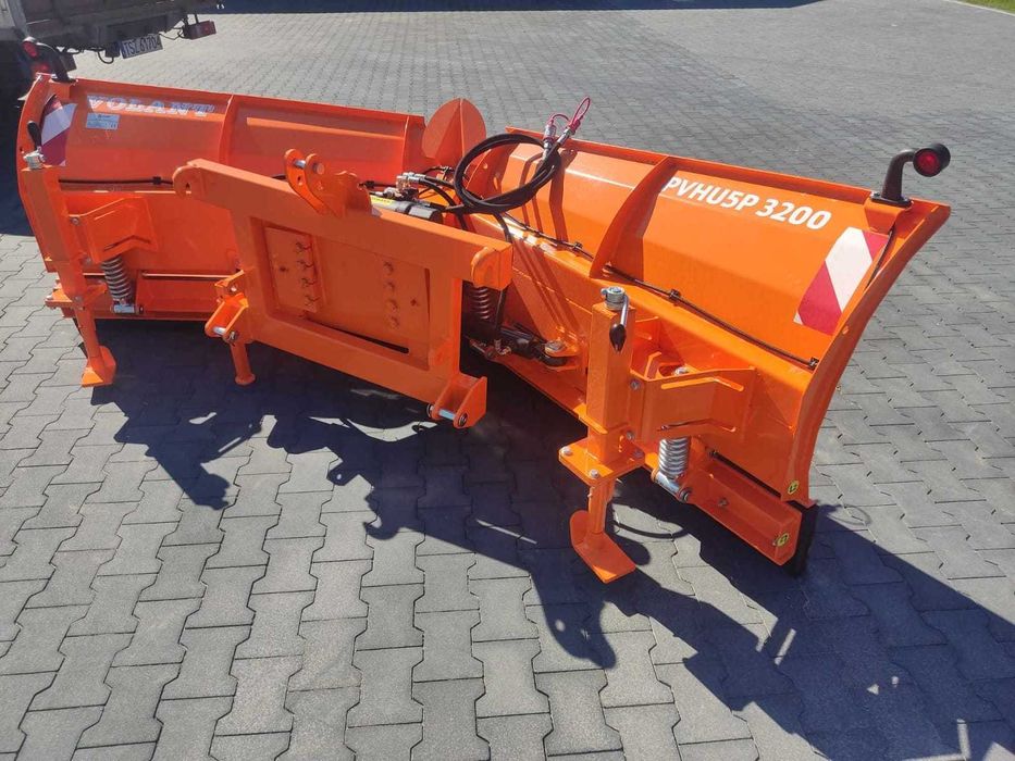 Pług do śniegu VOLANT składany strzałka 2,5/3,2m GWARANCJA JAKOŚCI