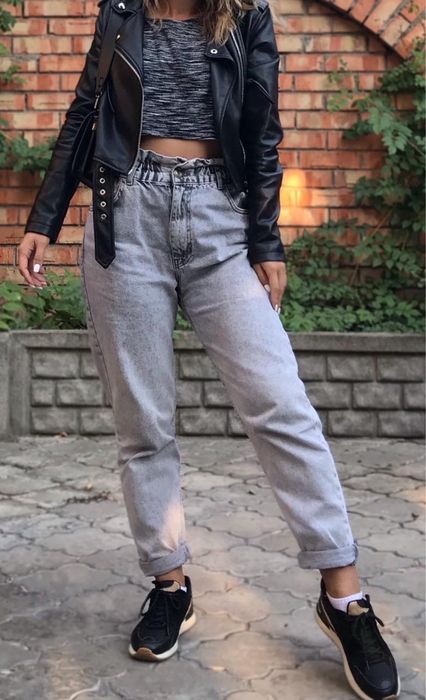 Жіночі турецькі джинси, джинси сірі