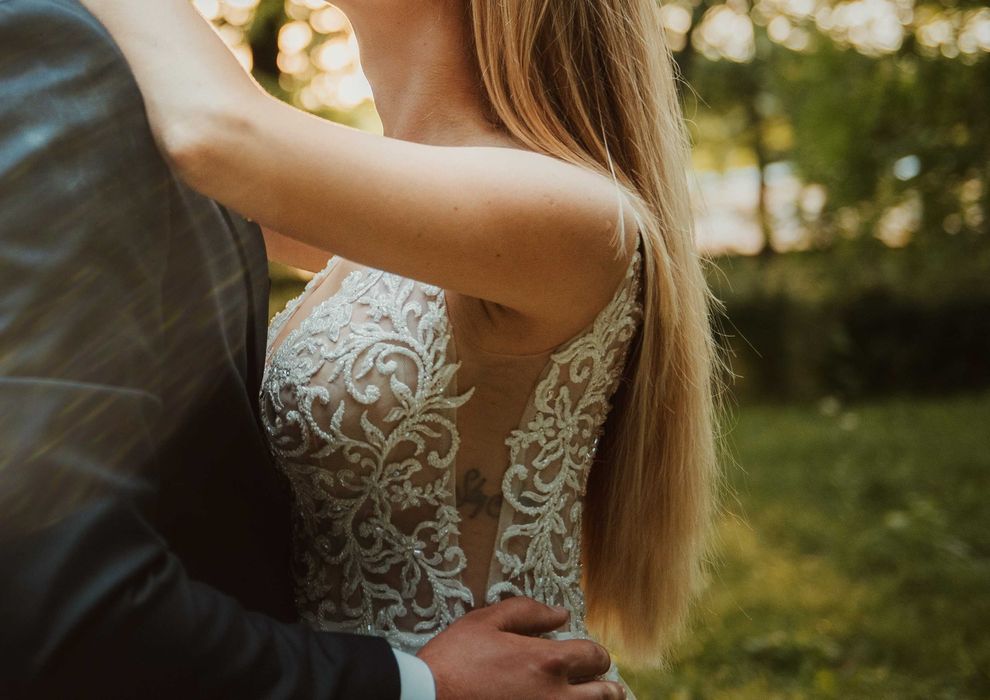 Suknia ślubna, rozmiar S/M