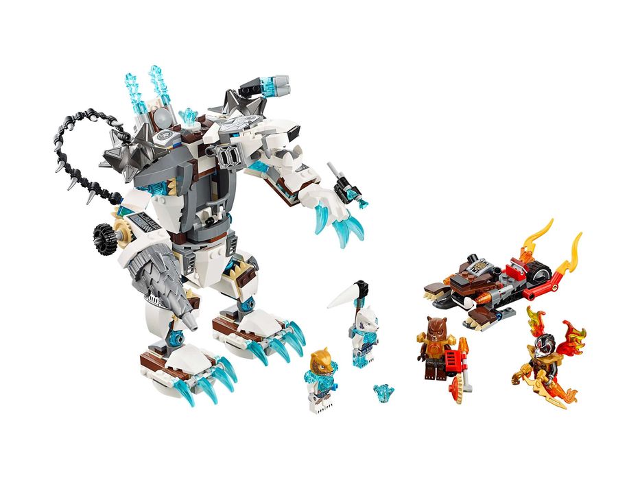 LEGO Legends of Chima 70223 - Niszczyciel Icebite’a - Komplet 100%