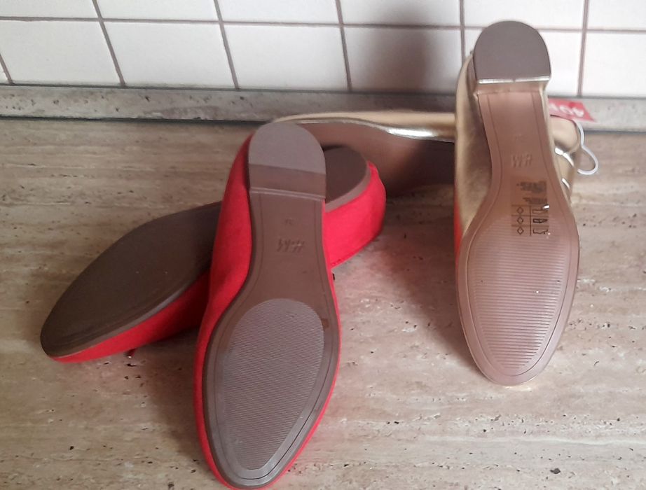 Wiosenne baleriny nowe H&M r. 37