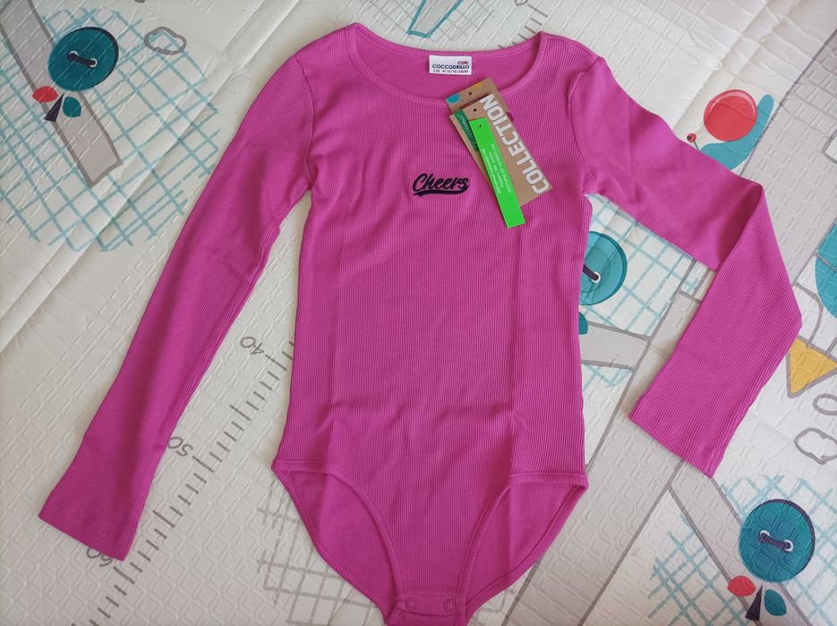 nowe prążkowane body  Coccodrillo, r. 128