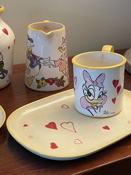 Hand-painted ceramic set438047057338716162
