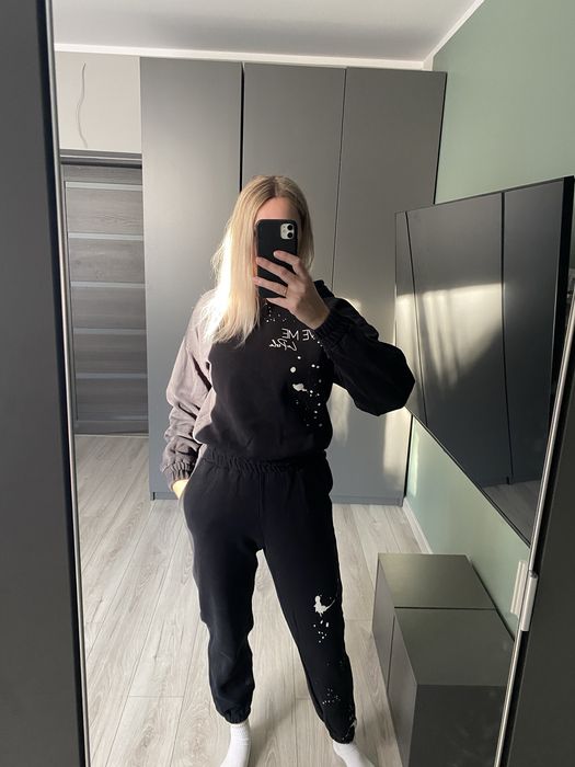 Czarny dres La Perla r.36 i zloty dres magmac