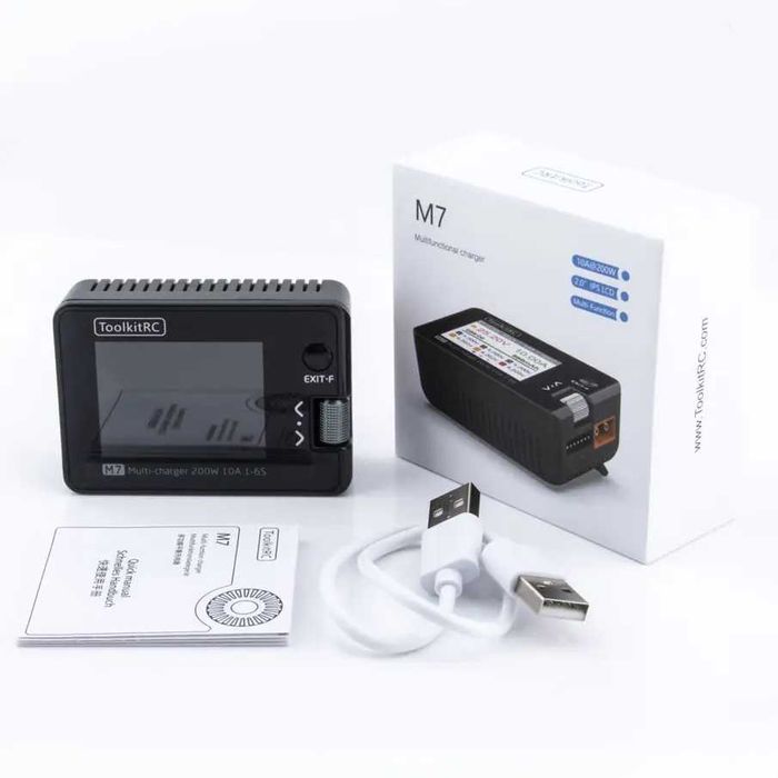 Зарядний пристрій ToolkitRC M7 200 Вт 10 А 1S-6S 200W